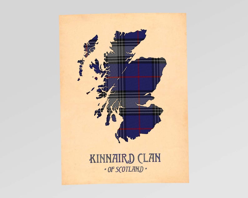 Buy Kinnaird Clan Print