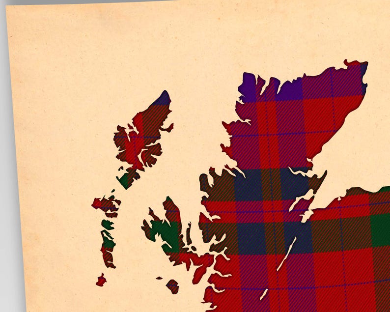 Buy clan tartan scottish Print