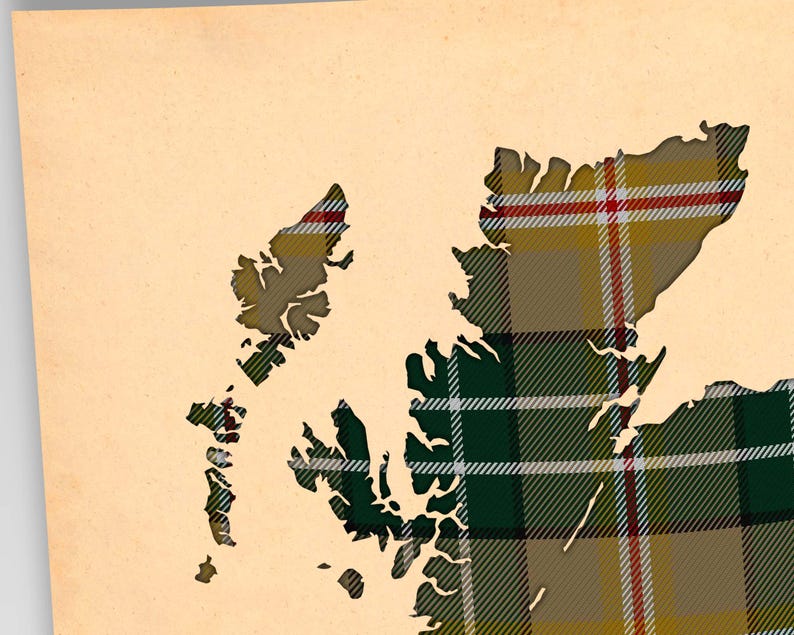 Buy tartan clan scottish Print