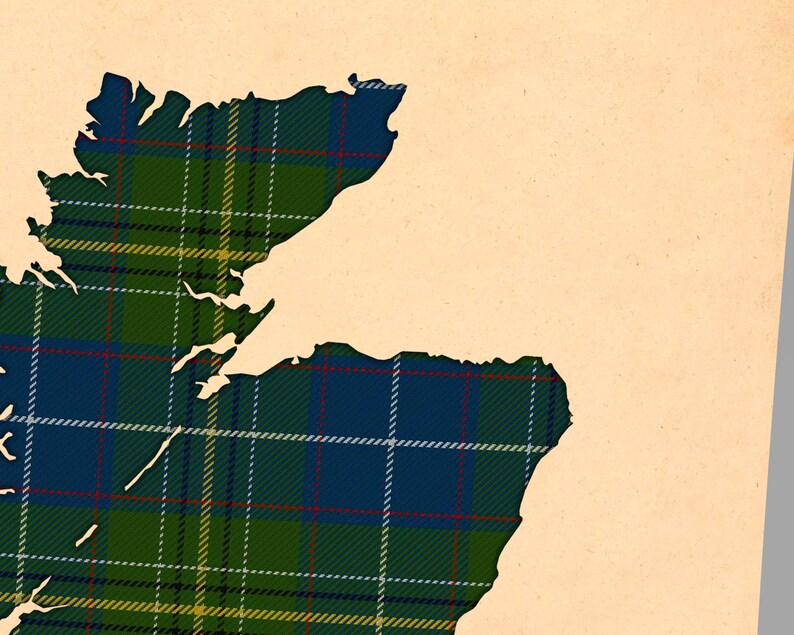 Buy highlander tartan Print