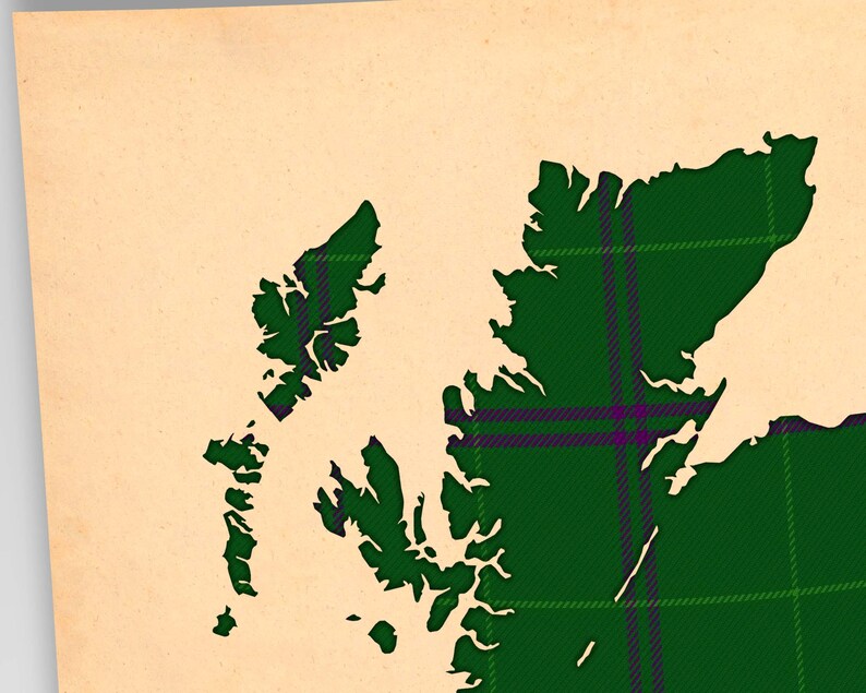 Buy scottish clan tartan Print
