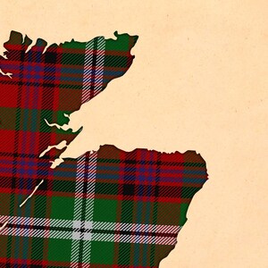 Buy maguire clan pattern Print