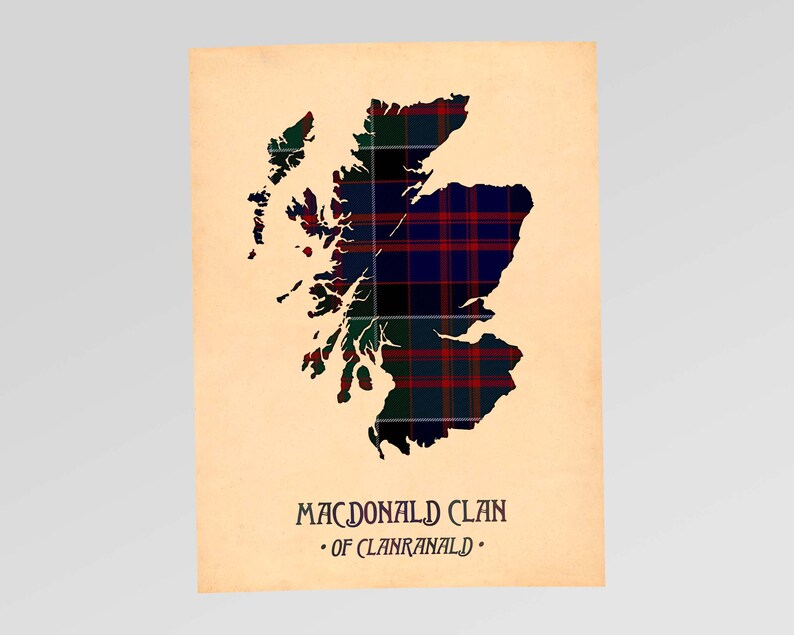 Buy Of Clanranald Style #1 Print