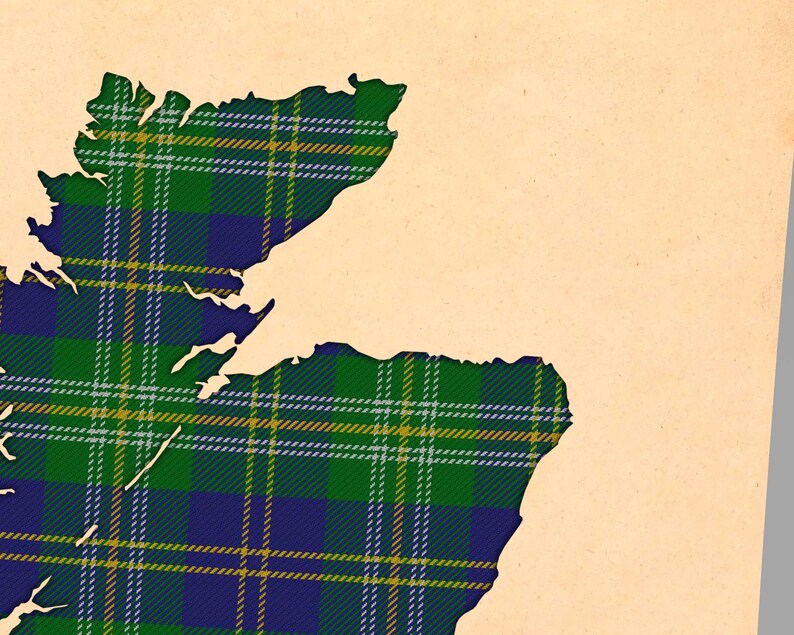 Buy macorrell clan decor Print