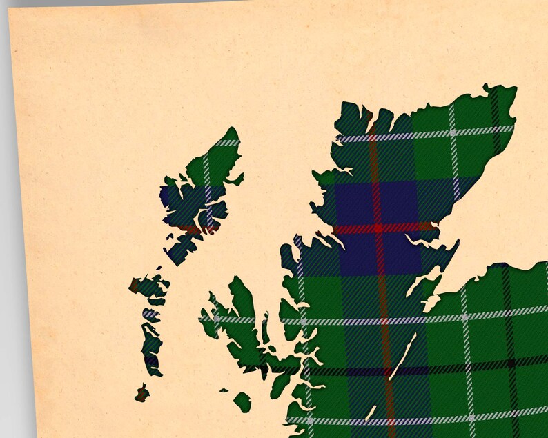 Buy tartan clan scottish Print