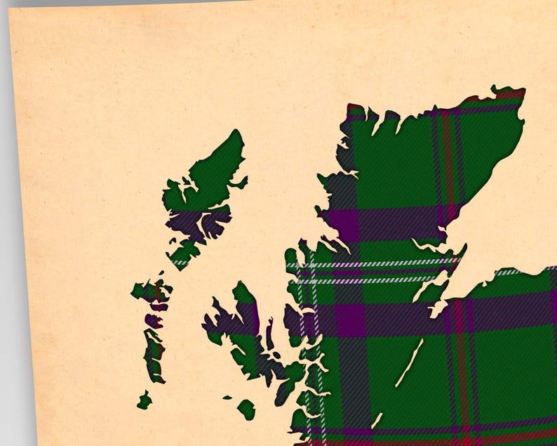 Buy scottish clan tartan Print
