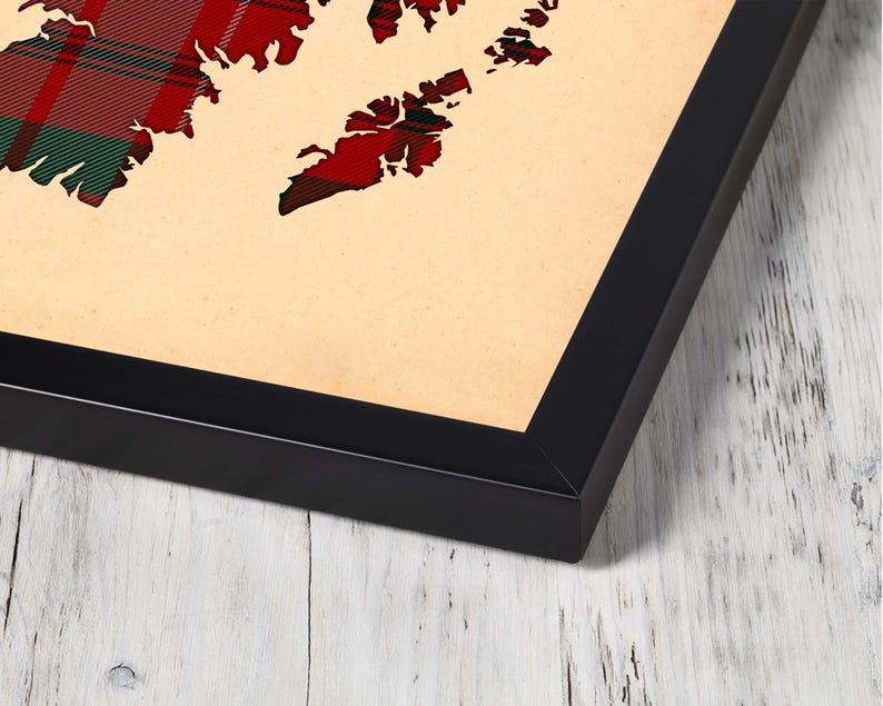 Buy maroon and red plaid Print