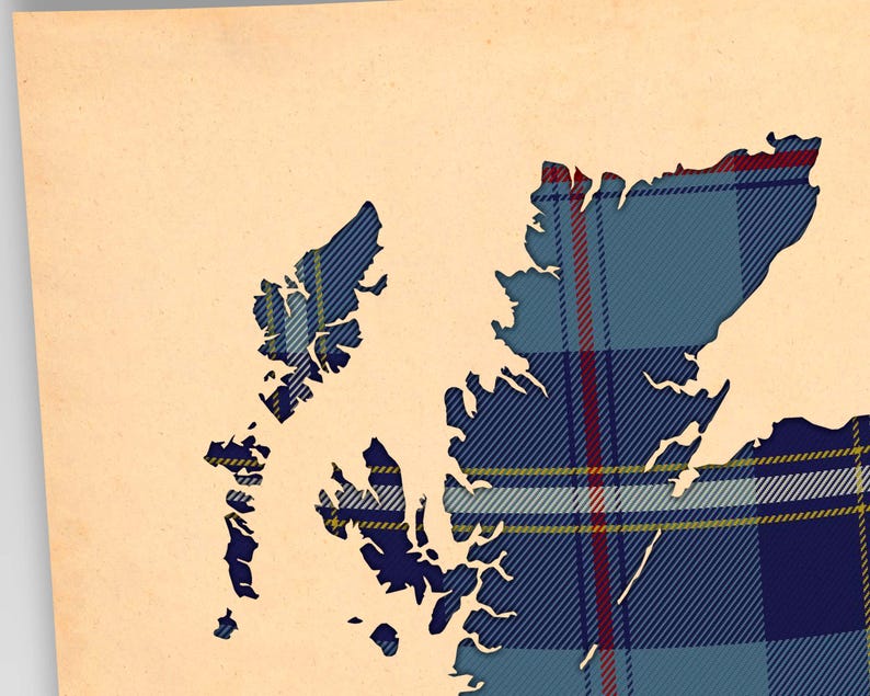 Buy scottish clan tartan Print