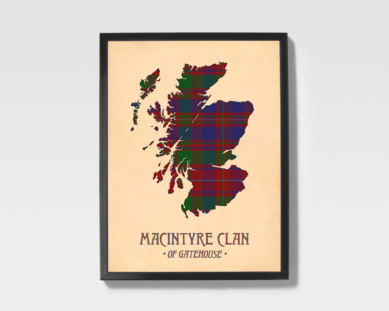 Buy macintyre scottish Poster and Prints