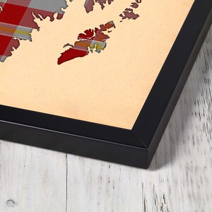 Buy red and maroon plaid Print