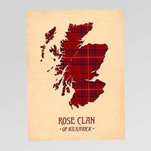 Buy Rose Of Kilravock Print