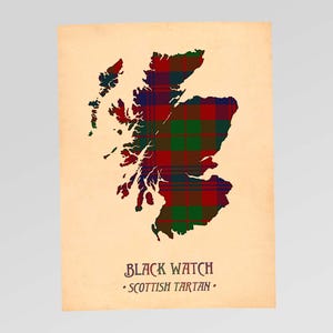 Buy Black Watch (Band Plaid) Print
