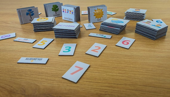 Magnets Semainier Personnalisable pour Grand et petit Semainier MAGNETIQUE (3,5x3cm) (2,7x2,3cm)
