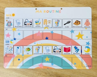 Routine enfant Matin et Soir - Etsy France