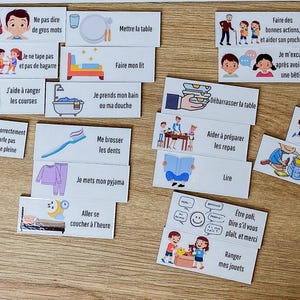 Magnets Tableau de récompense personnalisable