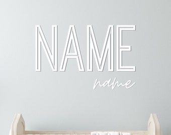 Custom Wooden Name Sign, Nursery Name Sign, Wooden Letter Name, Crib Baby Name Sign, Name Cutouts for Nursery, Nursery Wooden Name Sign
