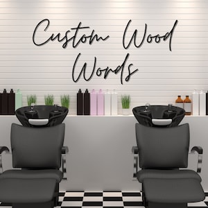 Custom Logo Sign, Custom Wood Words, Personalized Wood Sign, Logo Sign for Business, Logo Sign For Wall, Custom Wood Wall Letters,