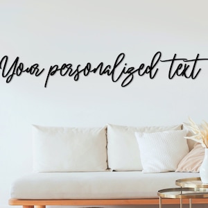 Personalized Wood Words, Custom wood words, Custom word signs, Wall Quotes, Wooden Word Cutout Phrases, DIY project for Home Decor Wall Art,