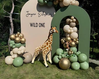 Custom Backdrop Sign, Name Sign for First Birthday Party, Wood Cut Out, Birthday Yard Signs, Wedding Backdrop Sign,Custom Words