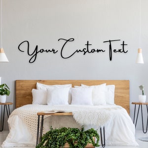 Personalized Wood Words - DIY project for Home Decor Wall Art - Custom wood words - Custom word signs, Wall Quotes - Custom Name Sign