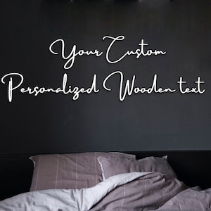 Placa de logotipo personalizada, palavras de madeira personalizadas, placa de madeira personalizada, placa de logotipo para empresas, placa de logotipo para parede, letras de parede de madeira personalizadas, placa de família