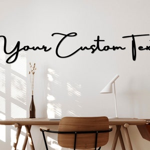 Palavras de madeira personalizadas, palavras de madeira personalizadas, placa de madeira personalizada, placa de logotipo personalizada, letras de madeira personalizadas, ideias de decoração de parede, palavras de madeira personalizadas