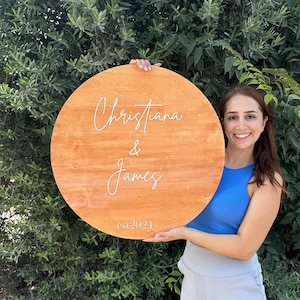 Signo de bienvenida de la boda, signo de nombre de madera para la boda, signo de la boda, madera del signo de la boda de bienvenida, decoración de la boda, decoración de la boda rústica