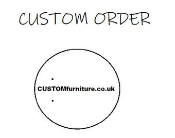 CUSTOM ORDER - Bespoke Handmade Order - Wood Varnish Samples - Powder Coat Service