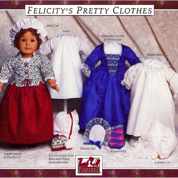 Felicity's Pretty Clothes Pattern PDF