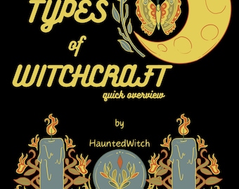 12 Types of Witchcraft, PDF eBook Instant Download