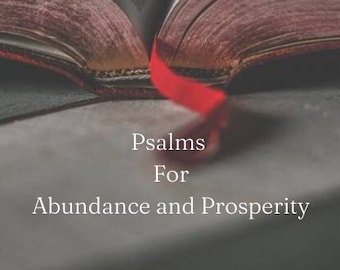 NOTAS AL MARGEN - Salmo para la Abundancia y la Prosperidad