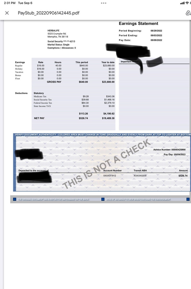 Custom Check Stubs Etsy