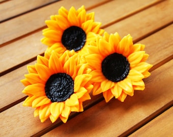 Sunflower 3D Silicone Molds - Candle Mold, 3D Soap Mould