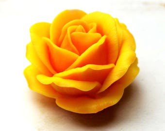 Moldes de silicona 3D de Rose Sophie Loren: molde para resina, velas y jabón.