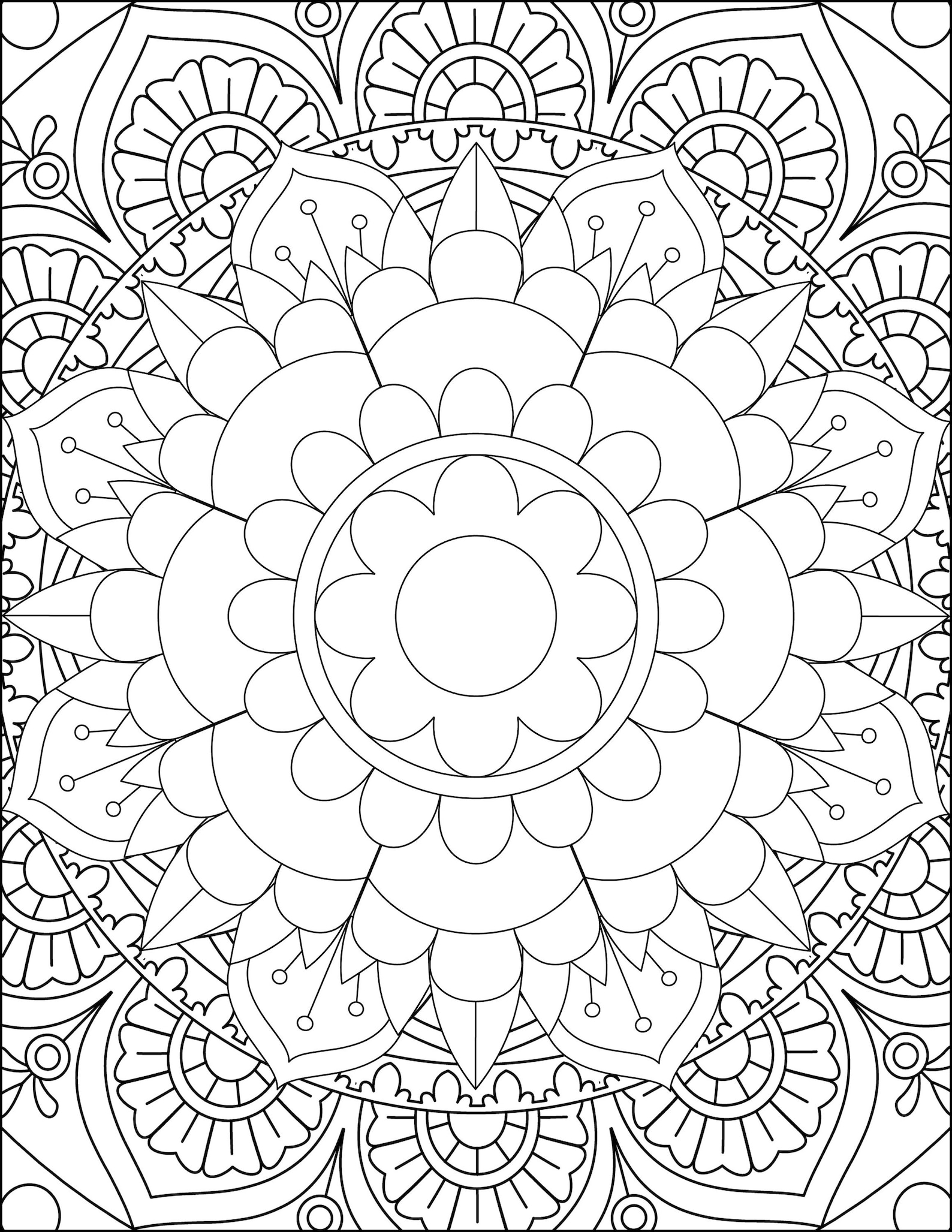 SOOTHING Mandala Colouring Pages Volume 4 - Etsy