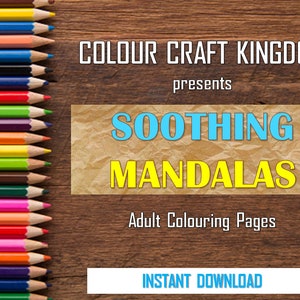 SOOTHING Mandala Colouring Pages! Volume 4