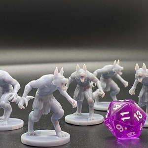 D&D Jackalwere Miniatures