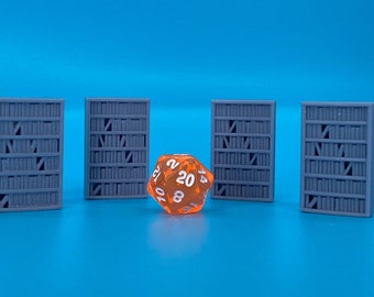 Miniaturas de estantería de D&D