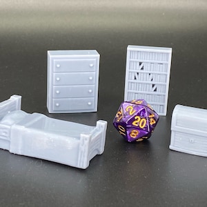 D&D Furniture Miniatures