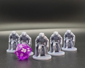 Miniaturas de hombre rata de D&D