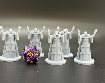 Magos rojos con temática de la película D&D