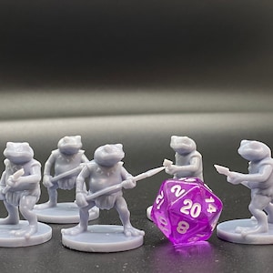D&D Bullywug Miniatures