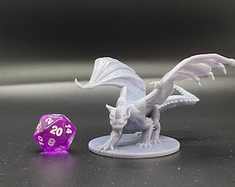 D&D Joven Dragón Azul
