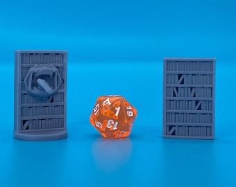 Miniatura de estantería de mimetismo de D&D