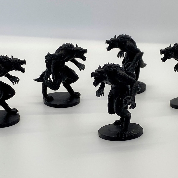 D&D Werewolf Pack Miniatures