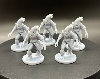 Miniaturas de espantapájaros de D&D