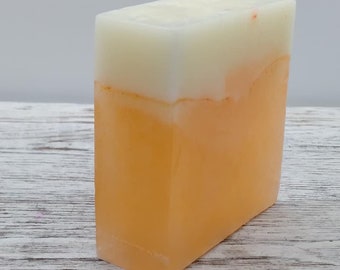 Orange Blossom Soap: Handcrafted Shea Butter Glycerin Soap