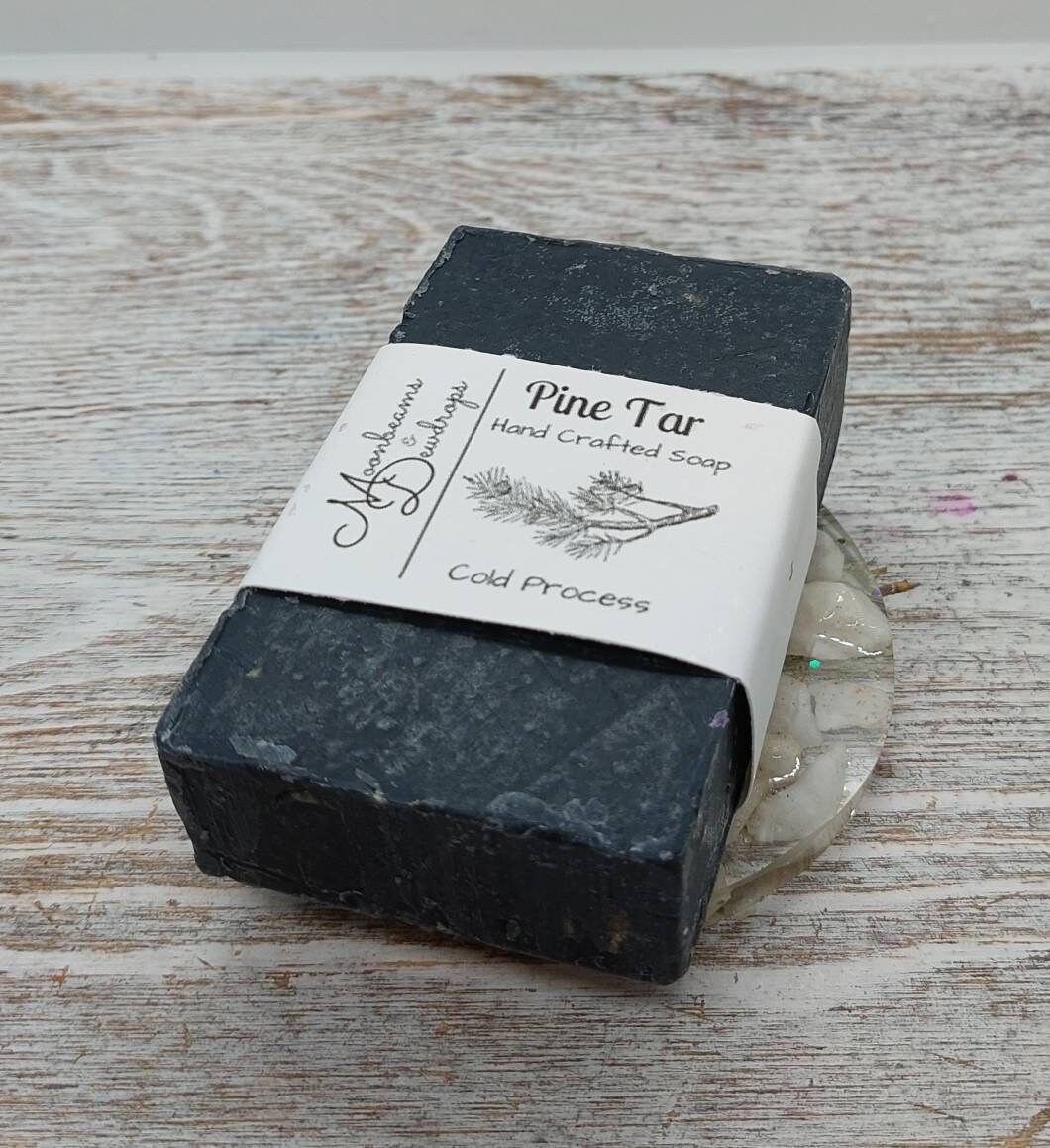 Tar Heel's Pine Tar organic handmade bar soap for men– SrCure