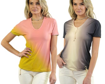 Reversible & Adjustable V-Neck Top