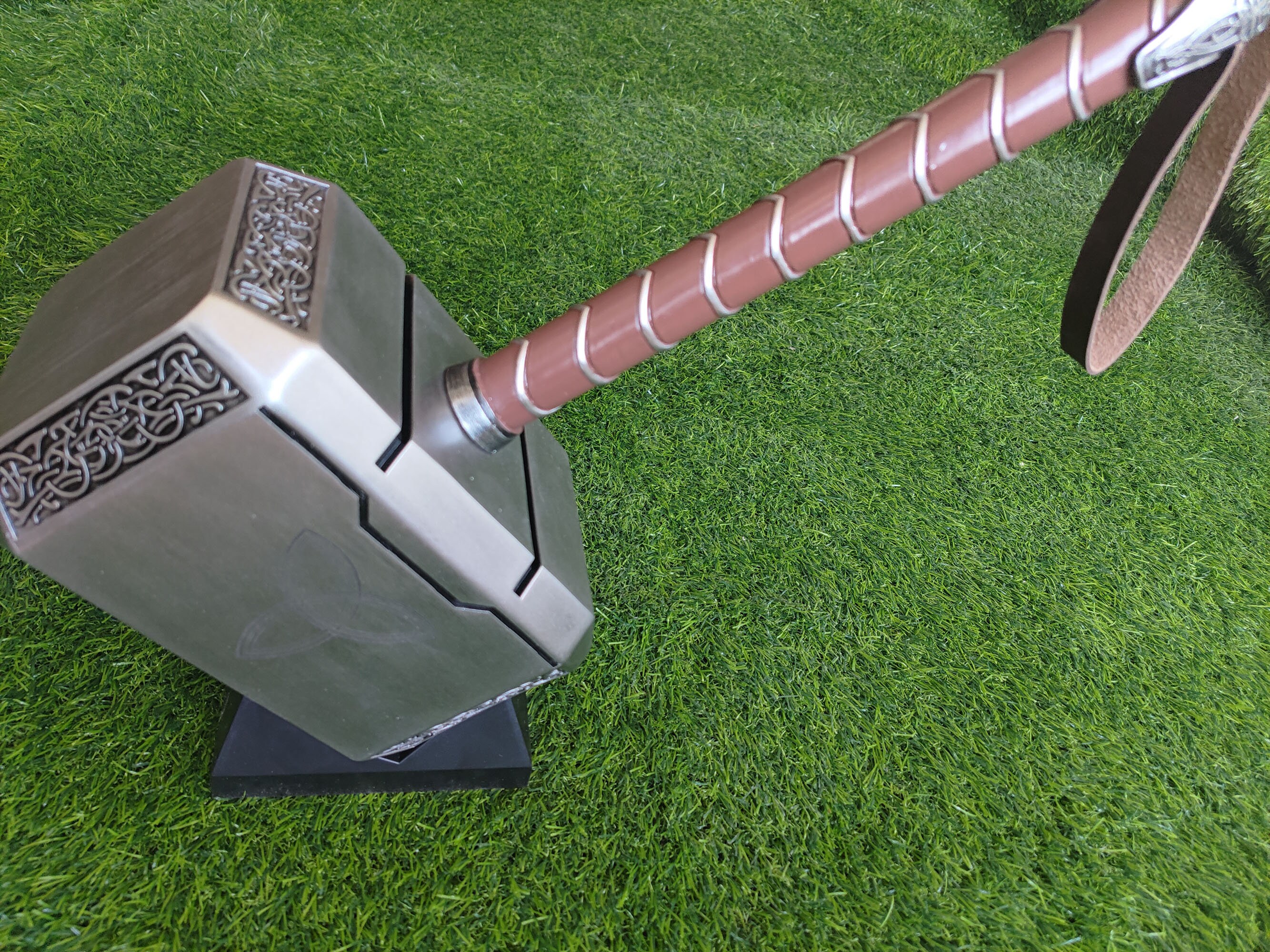 Thor Hammer Actual Size Scale Full Resin Avengers Thor Hammer Etsy